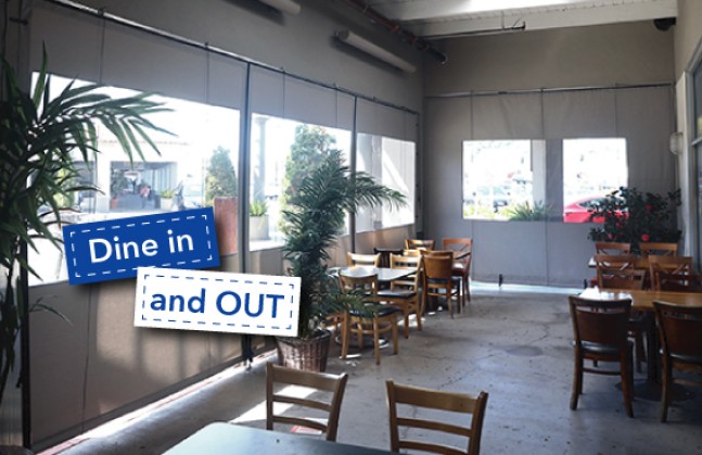 Enclose Your Restaurant for More Dining Space